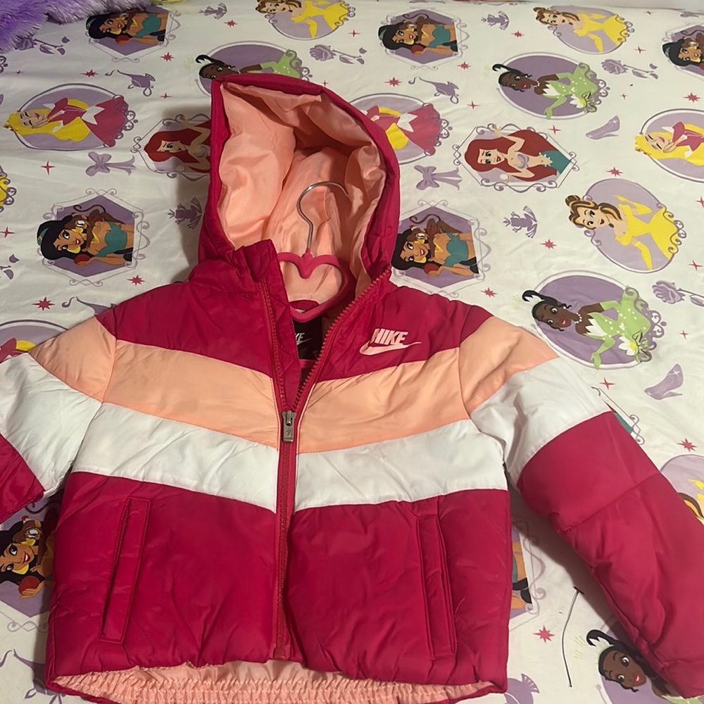 Like new 24 month girl Nike coat